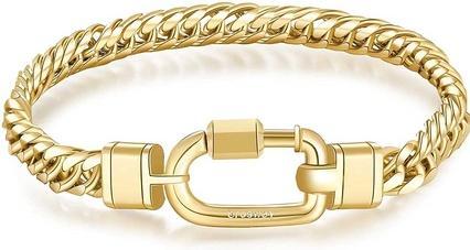 Brosway Decent Naxos BNX20 Gold Plated Chain Bracelet - Length: 20 cm (20 cm)