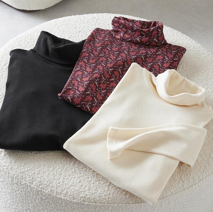 Actual product image Anne Weyburn Long sleeve shirt with turtleneck (44, 46)