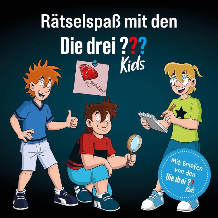 Produktbild Kosmos Rätsel-Party: Die drei??? Kids - Jagd nach dem Rubin (Deutsch)