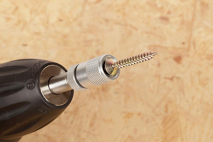 Produktbild wolfcraft wolfcraft 1 Bithalter m. Tiefenanschlag l=72mm (6.3 mm)
