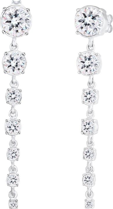 Elli Kristall Ohrhänger (Glaskristall, 925er Sterling Silber)