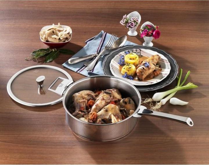 Actual product image Cristel Casteline frying pan (28 cm, Frying pan, Stainless steel)