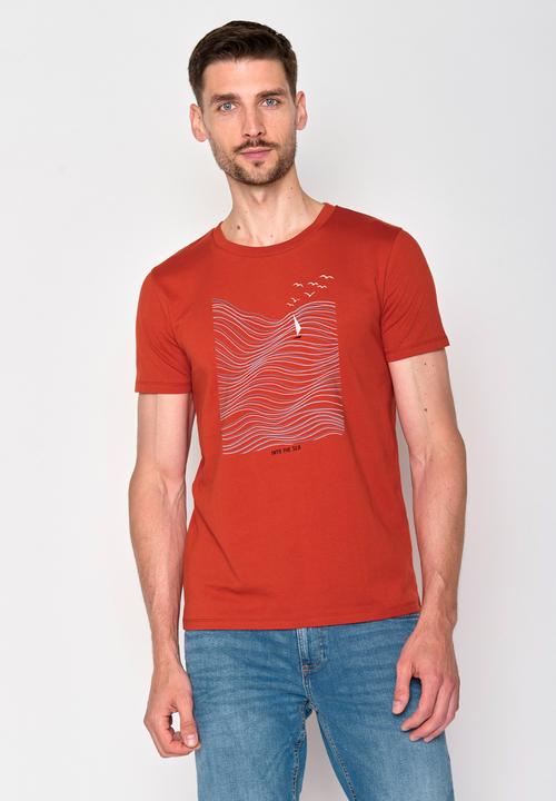 Actual product image Greenbomb Nature Sea Vibes Guide T-Shirt (XL)