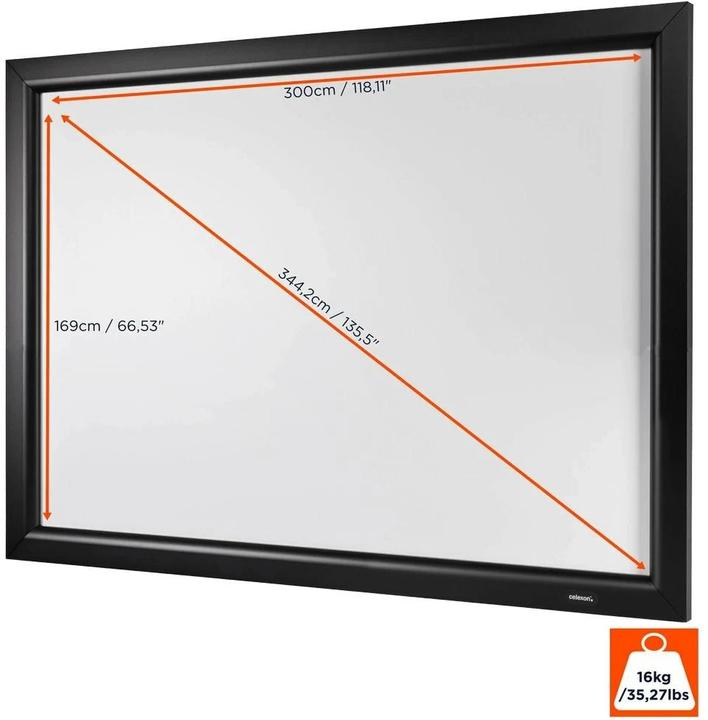 Image du produit Celexon Cadre HomeCinema (135.43", 16:9)