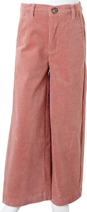 Immagine prodotto VidaXL Pantaloni da bambino in velluto a coste rosa antico 140,Materiale: 90 % cotone. 8 (140)