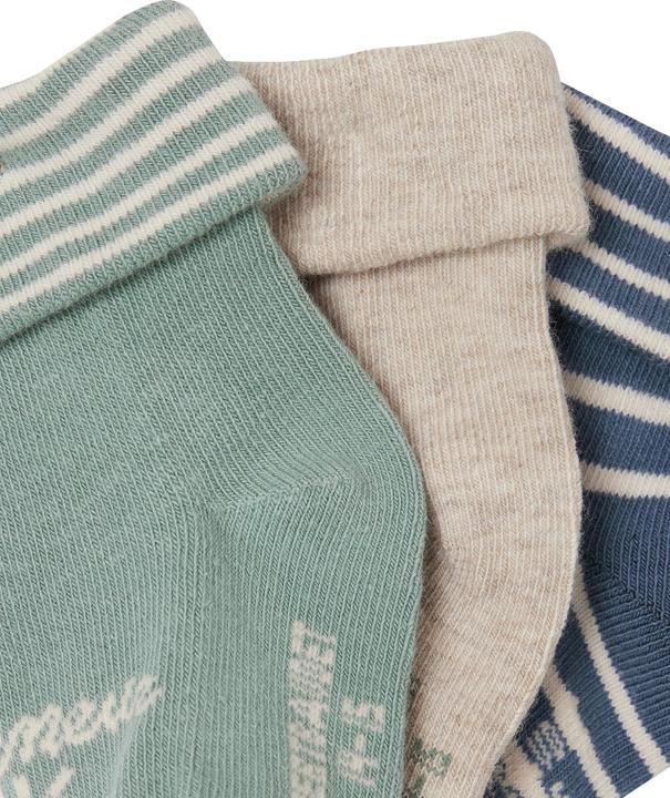 Actual product image Vertbaudet 3er-Pack Jungen Baby Socken mit Schriftzug (pack of 3, 18)