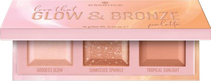 Produktbild essence Love that Glow and Bronze palette (Assorted colours, Highlighter, 16 g)