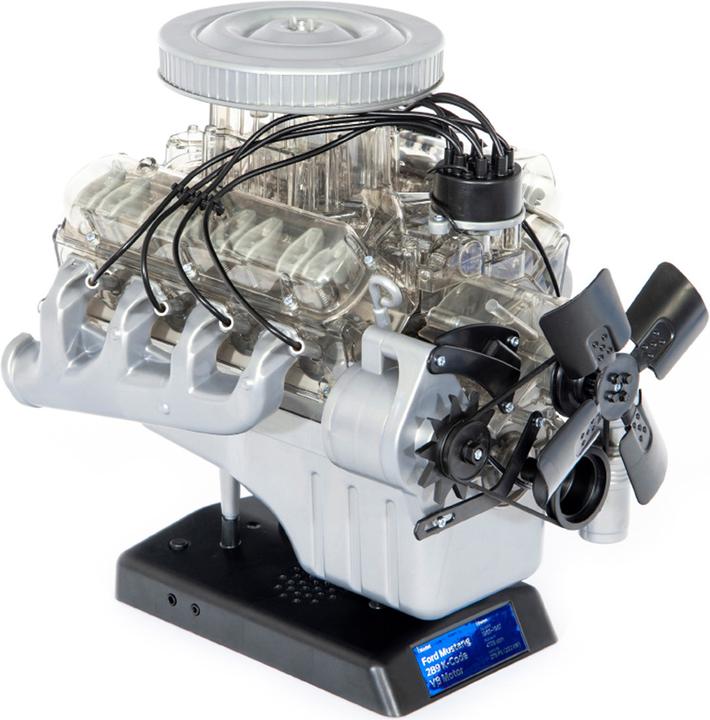 Actual product image Franzis Ford Mustang V8 engine
