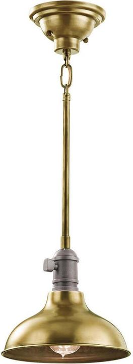 Produktbild Elstead Lighting Cobson Hängeleuchte E27 19cm Naturmessing (E27)
