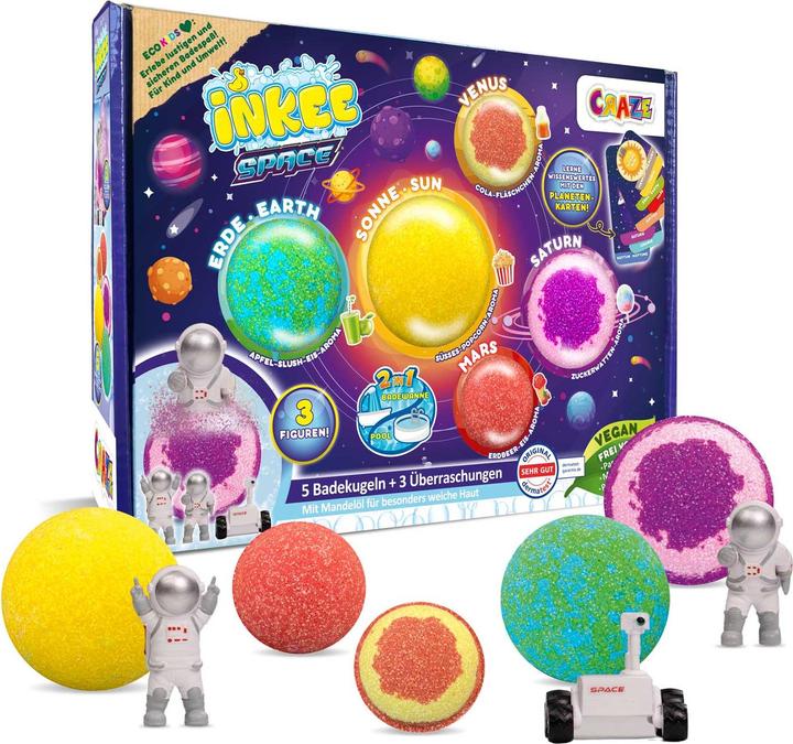 Craze Inkee Solar System (Badekugeln)