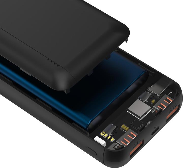 Produktbild Ansmann Powerbank 20.000 mAh PB320PD USB-C Ein/Ausg (20000 mAh, 20 W, 74 Wh)