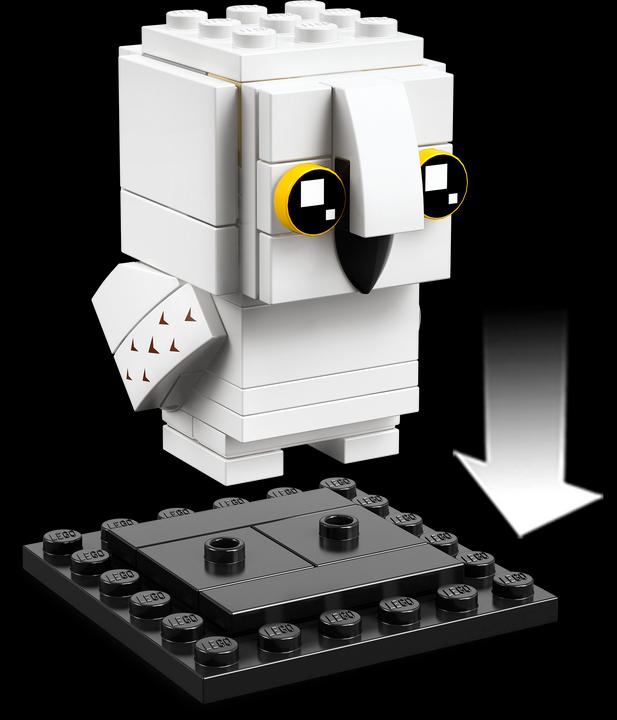Produktbild LEGO Harry Potter und Hedwig (41615, LEGO Brickheadz)