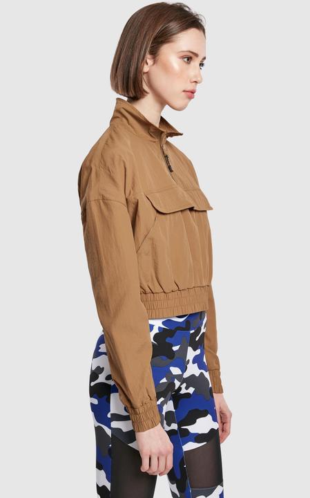 Immagine prodotto Urban Classics Giacca da donna in nylon ritagliata e stropicciata (XS)