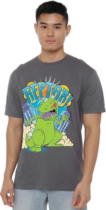 Immagine prodotto Rugrats Stomp Maglietta Reptar Uomo (4XL)