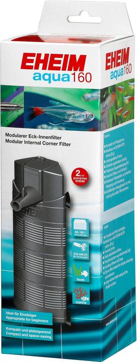 Image du produit Eheim Aqua filtre intérieur d‘angle (160 l, Filtres internes, Eau douce)