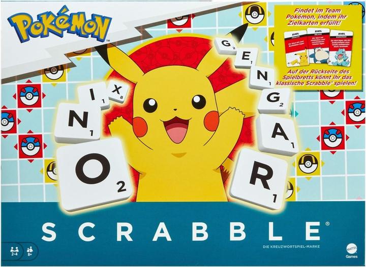 Actual product image Scrabble Pokemon (D) (German)
