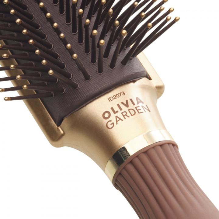 Immagine prodotto Olivia Garden Setole di nylon Expert Style Control oro e marrone