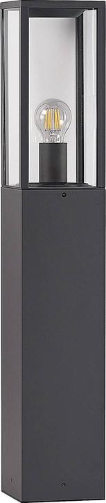Actual product image Lindby Peldar garden light H80 Dark Grey/Clear (E27, IP44)
