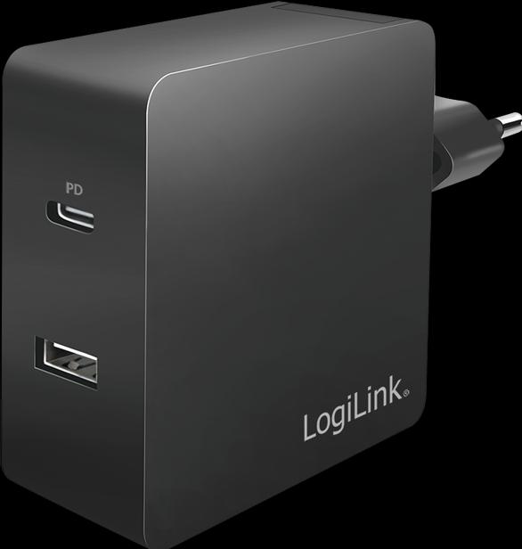 Produktbild LogiLink USB Steckdosenadapter (65 W)