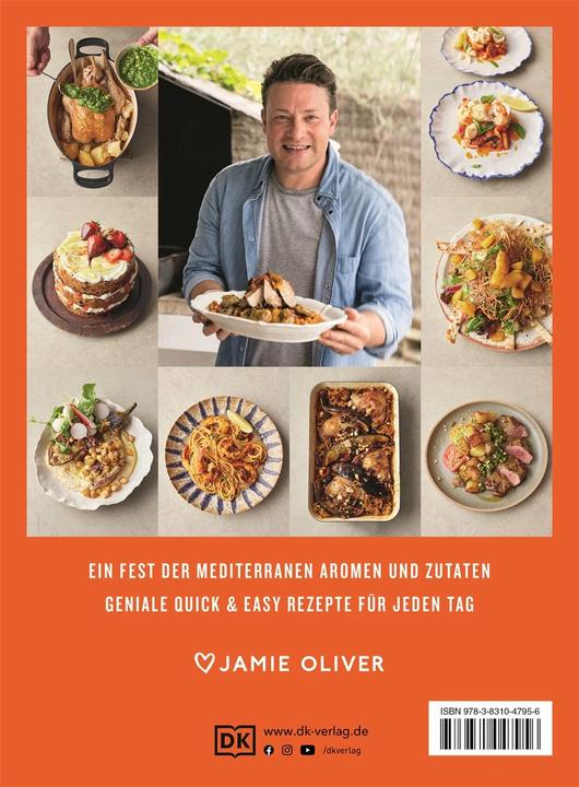 Produktbild 5 Zutaten mediterran (Deutsch, Jamie Oliver, Helmut Ertl, 2023)