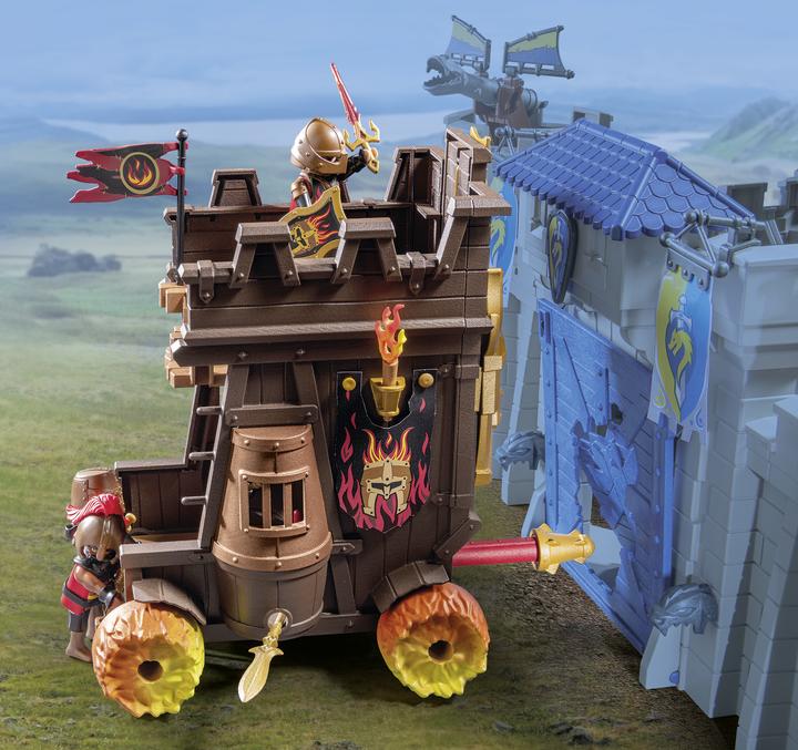 Actual product image Playmobil Attack wagon with fire cannon (71643, Playmobil Novelmore)