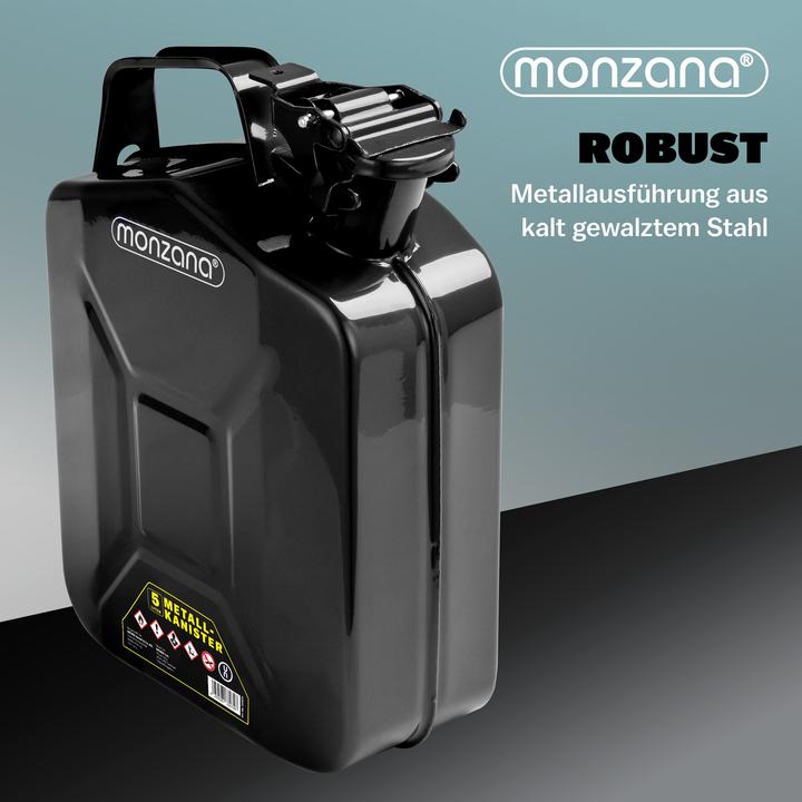 Image du produit Monzana Jerrican en métal 5 L