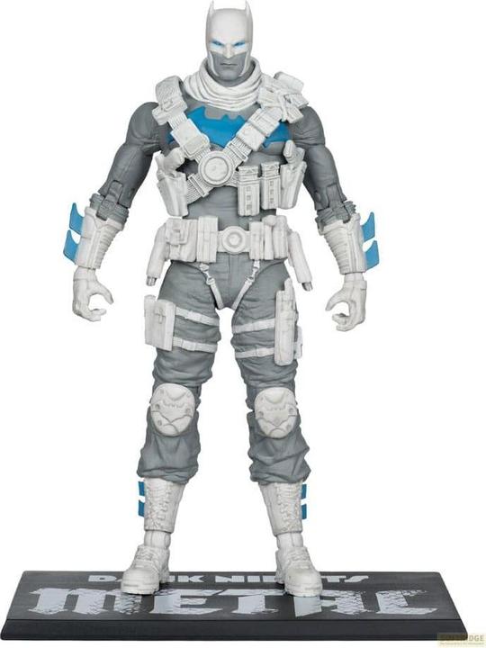 Actual product image McFarlane DC Multiverse figurine The Grim Knight (Dark Nights Metal) (Black & White Accent Edition) (Gold Labe