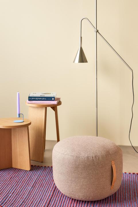 Actual product image Hübsch Rope floor lamp nickel (E27)
