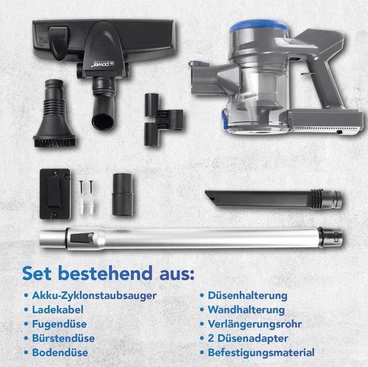 Produktbild CleanMaxx Akku-Hand- und Stielsauger