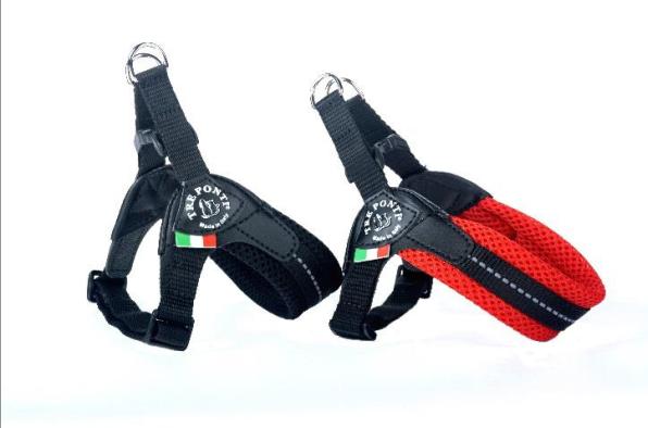 Produktbild Tre Ponti Easy Fit Mesh verstellbar schwarz 2 (S, Hund, Allgemein)