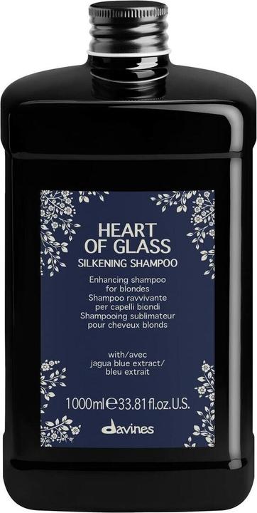 Actual product image Davines Heart Of Glass Silkening Champu 1000ml (1000 ml, Silver shampoo)