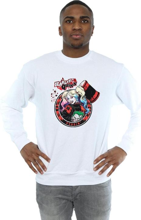 Immagine prodotto Felpa in cotone con patch Harley Quinn Joker (4XL)
