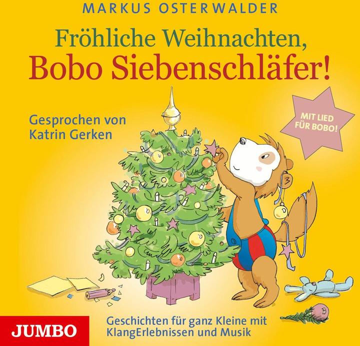 Produktbild Jumbo Fröhliche Weihnachten, Bobo Siebenschläfer (Katrin Gerken, Markus Osterwalder, Deutsch)