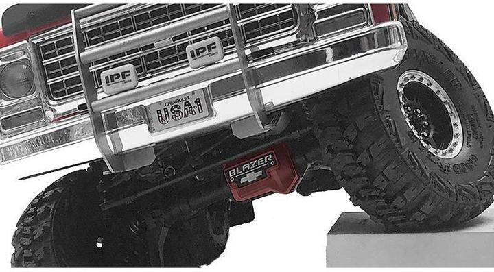 Image du produit Rc4Wd Aluminum Diff Cover Rouge