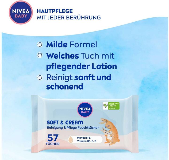 Produktbild NIVEA Soft & Cream (57 Stück)