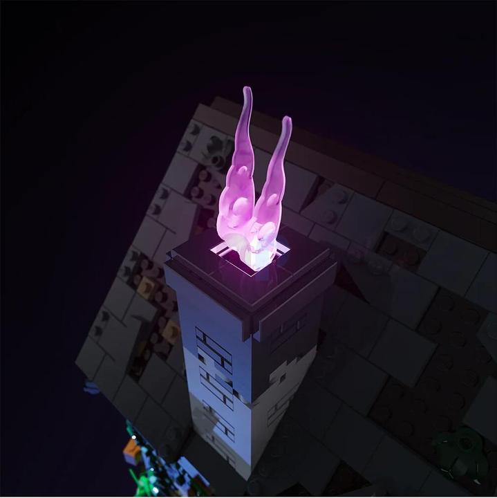 Actual product image Light my bricks LMB 2.0 LEGO® 21341# Disney Hocus Pocus: The Sanderson Sisters's Cottage Light Kit