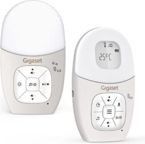 Immagine prodotto Gigaset Baby 100 Audio Babyphone warm grey (Audio del baby monitor, 300 m)