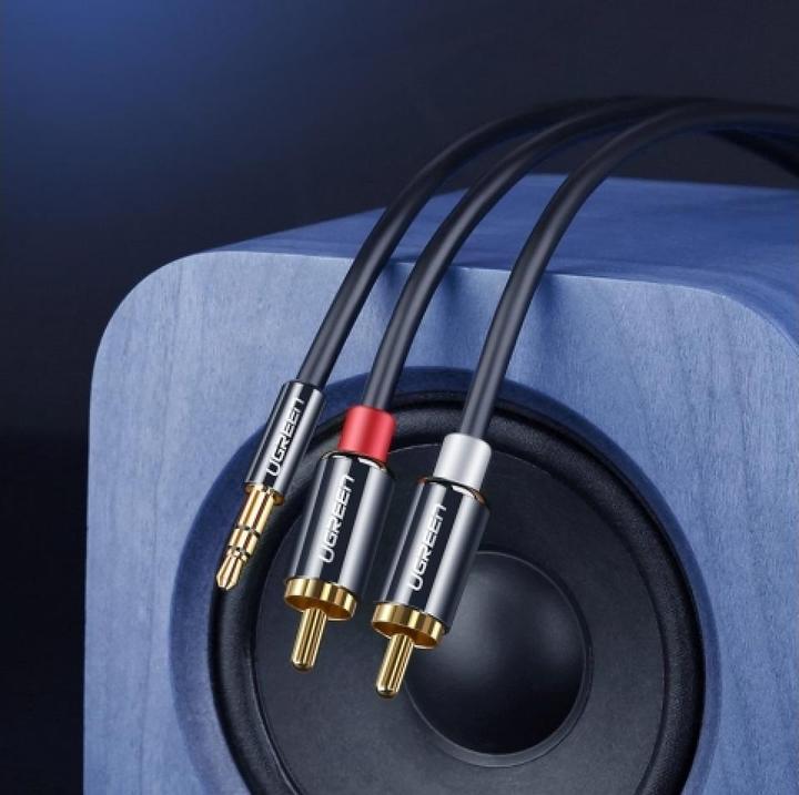 Actual product image Ugreen 2x RCA - 3.5mm jack (1 m, Cinch, 3.5mm jack (AUX))