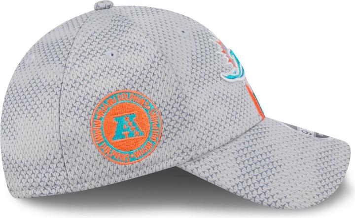 Actual product image New Era 9Forty Stretch Cap SIDELINE Miami Dolphins grey (One size)