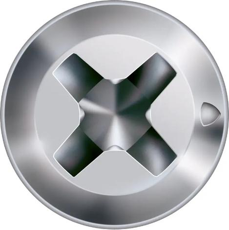 Image du produit Spax Fex-Ks Tête spéciale lentilles cruciforme H2 Wirox 1000pcs 4,2x25 (1000 Vis par pièce)
