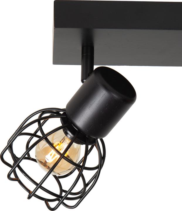 Image du produit Lucide FILOX - Projecteur de plafond - 2xE27 - Noir 00929/02/30 (E27)