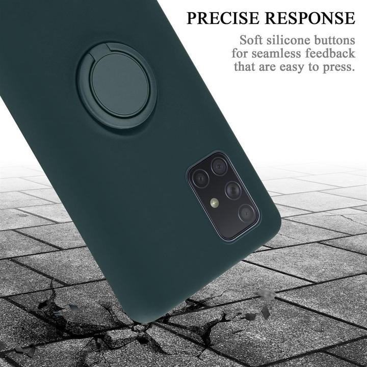 Immagine prodotto Cadorabo Custodia in silicone TPU Liquid Ring Cover (Samsung Galaxy A71)