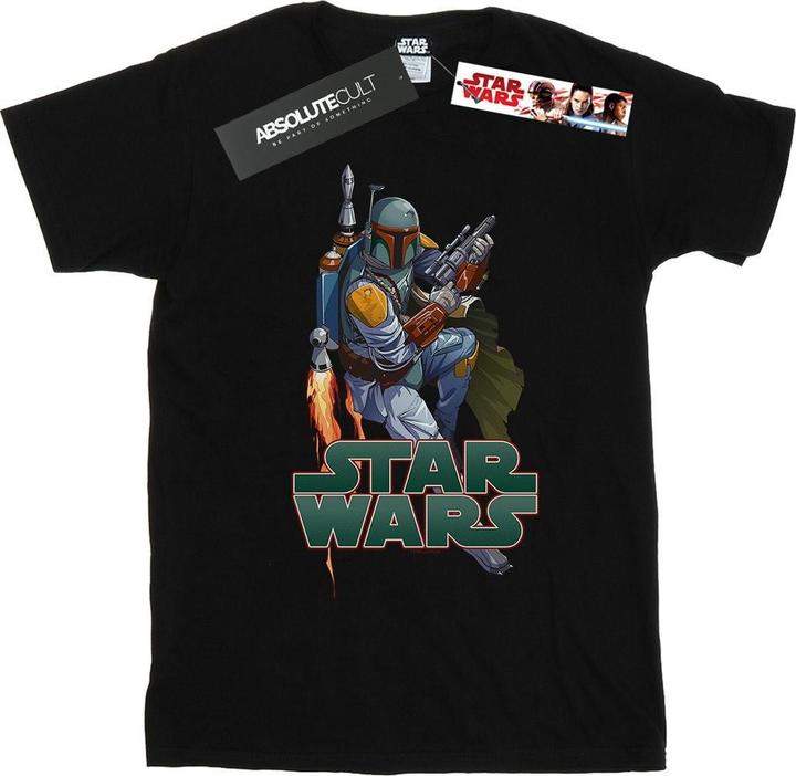 Star Wars Boba Fett Fired Up TShirt (L)