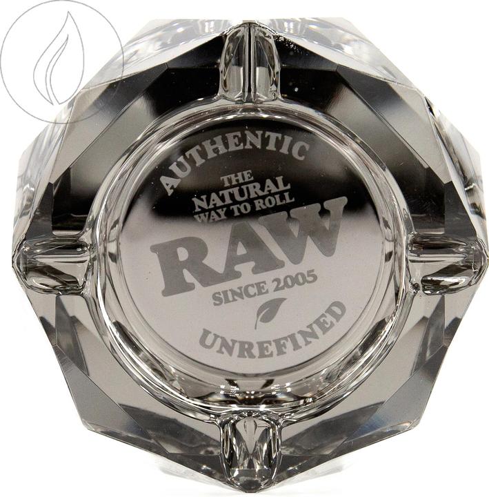 RAW The Dark Side Glass Ashtray