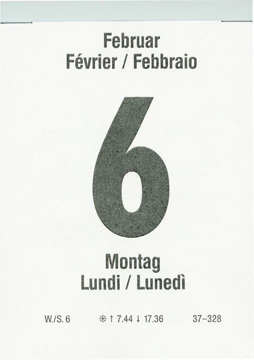 Image du produit Biella Abreisskalender (10 x 14 cm, Couverture rigide, Allemand)