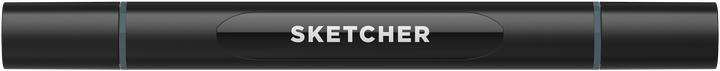 Actual product image Molotow Sketcher Marker brush + chisel (cold grey 6, 1 x)