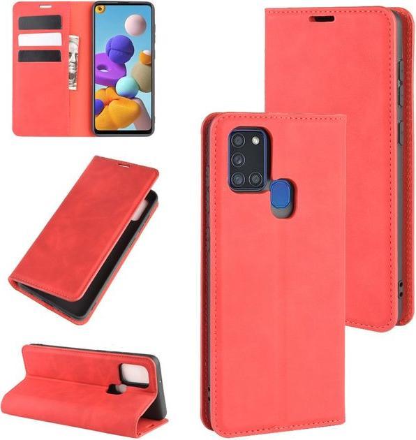 Produktbild MU Classic Classic V Leder Bookcover Series (Samsung Galaxy A21s)