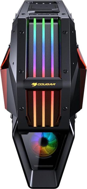 Immagine prodotto Cougar Conquer 2 - Full Tower - PC - Metallo - Vetro temperato - Nero - Arancione - Tran (ATX, mATX, Mini-ITX, SSI CEB)