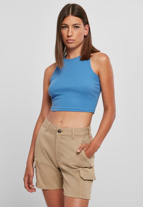 Produktbild Urban Classics Ladies Cropped Rib Top (L)