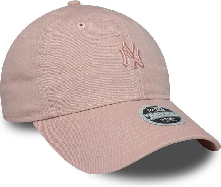 New Era 9Twenty Damen Cap - Washed New York Yankees Rosa
